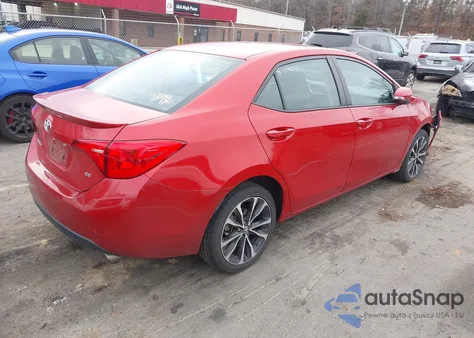 2017 Toyota Corolla Se z USA, uszkodzony, nr VIN 5YFBURHE2HP716997